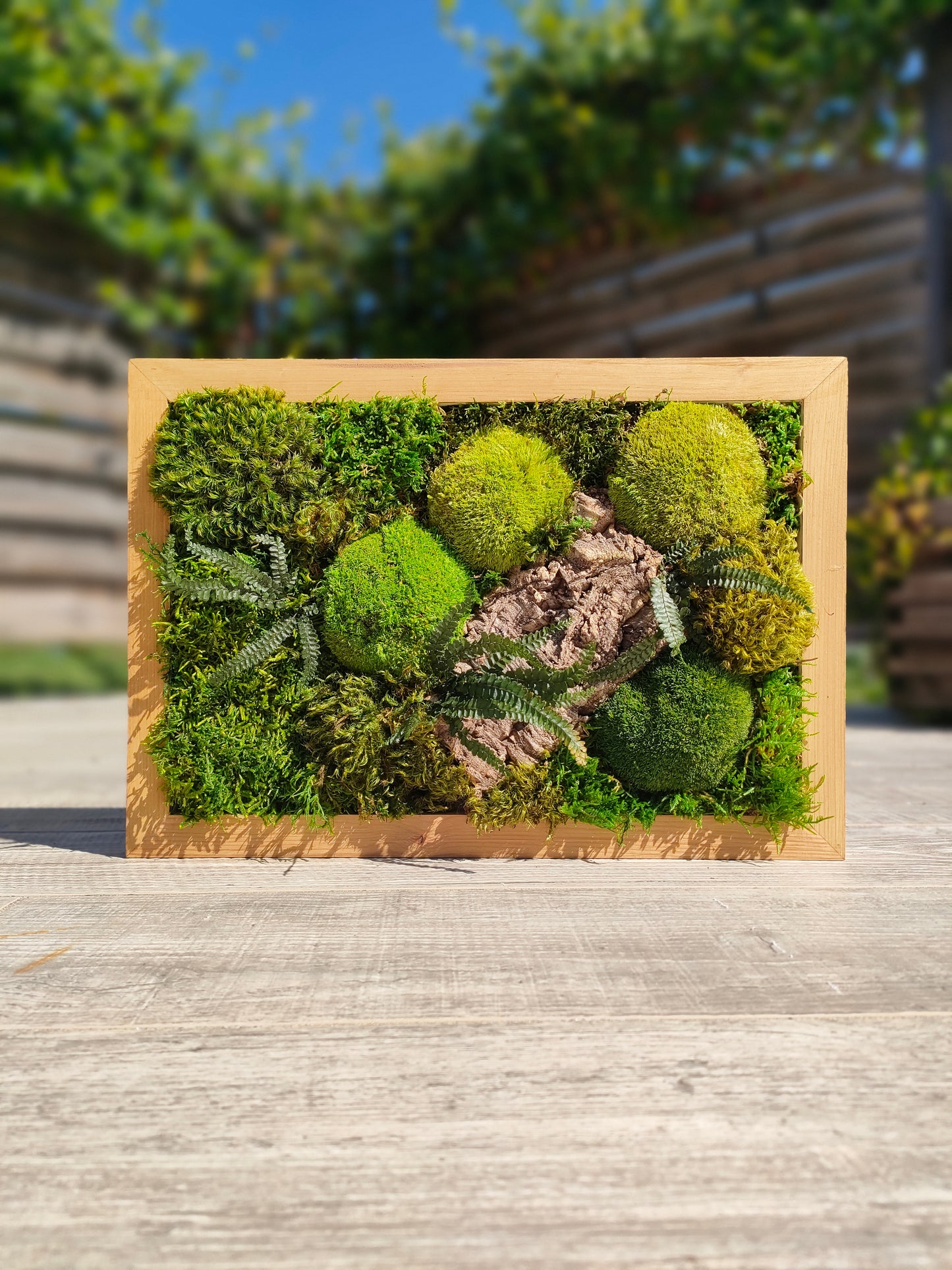 Cornice vegetale “Origine” – naturalezza e semplicità artigianale