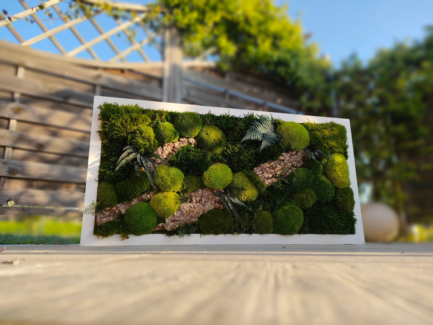 Cornice vegetale “Origine” – naturalezza e semplicità artigianale