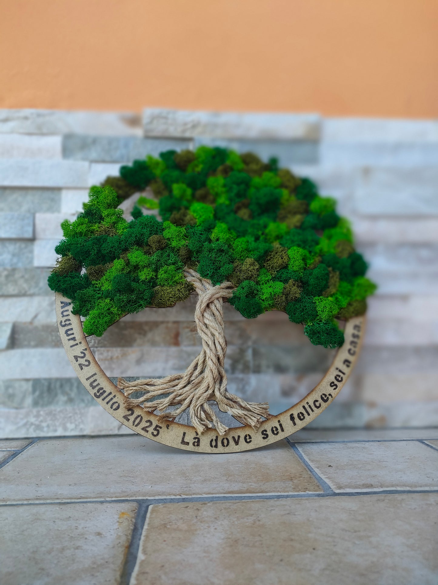 🌿 Albero della Vita – Quadro Vegetale Zen